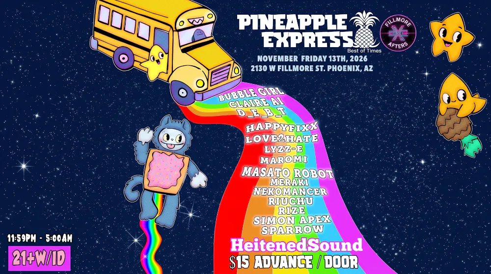 Pineapple Express — 2136 West Fillmore Street · Fri Nov 13