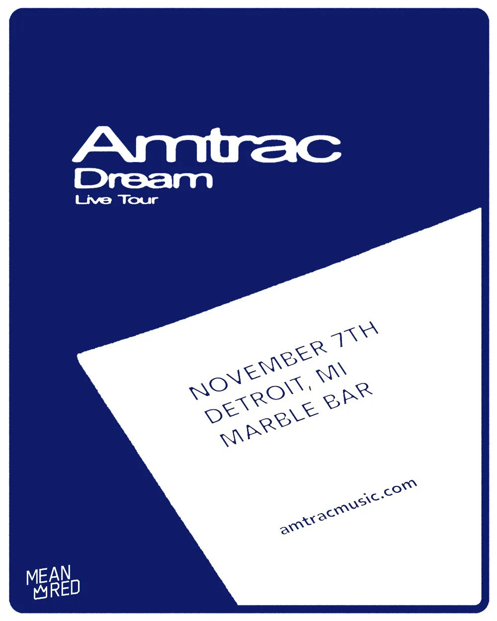 Amtrac — The Lincoln Factory · Sat Nov 7