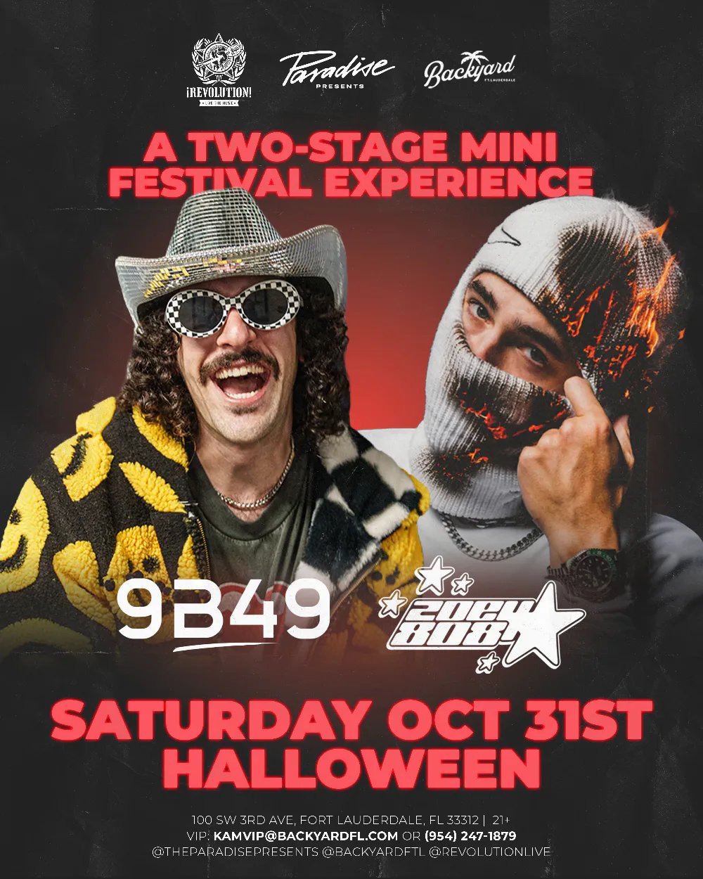 Zoey808, 9B49 — Backyard Ft. Lauderdale · Sat Oct 31