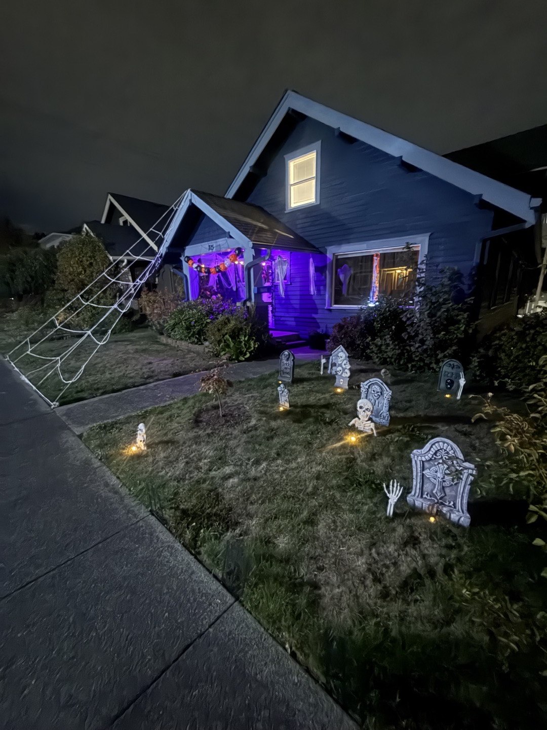 Web and Tombstone Candy Stop