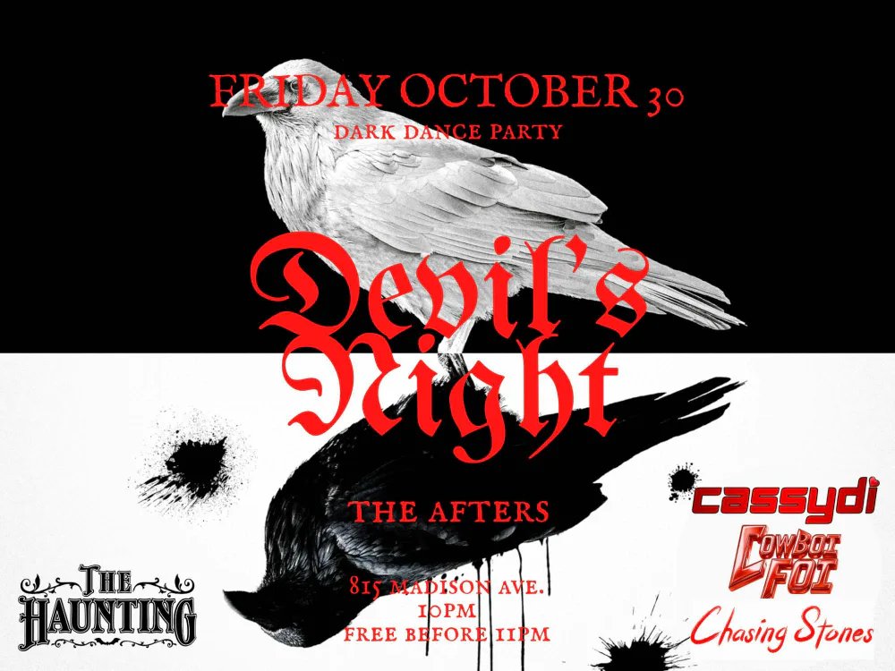 Devil's Night - A Devilish After Party: Cassydi, Chasing Stones, Cowboi Foi — Galaxie Covington · Fri Oct 30