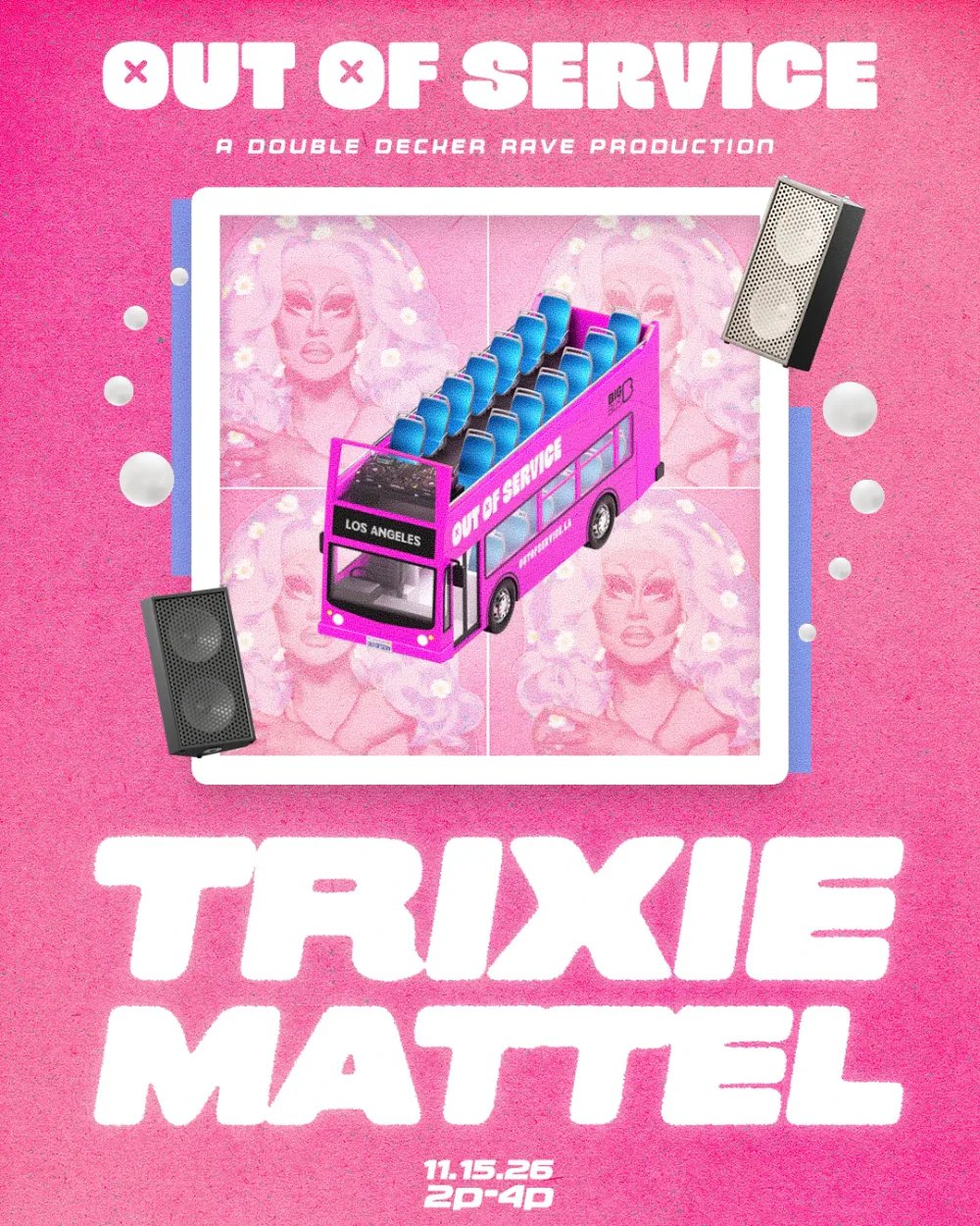 Trixie Mattel — Big Bus Tours · Sun Nov 15