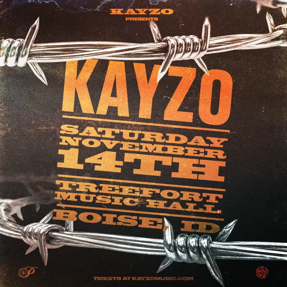 Kayzo, hhunter — Treefort Music Hall · Sat Nov 14