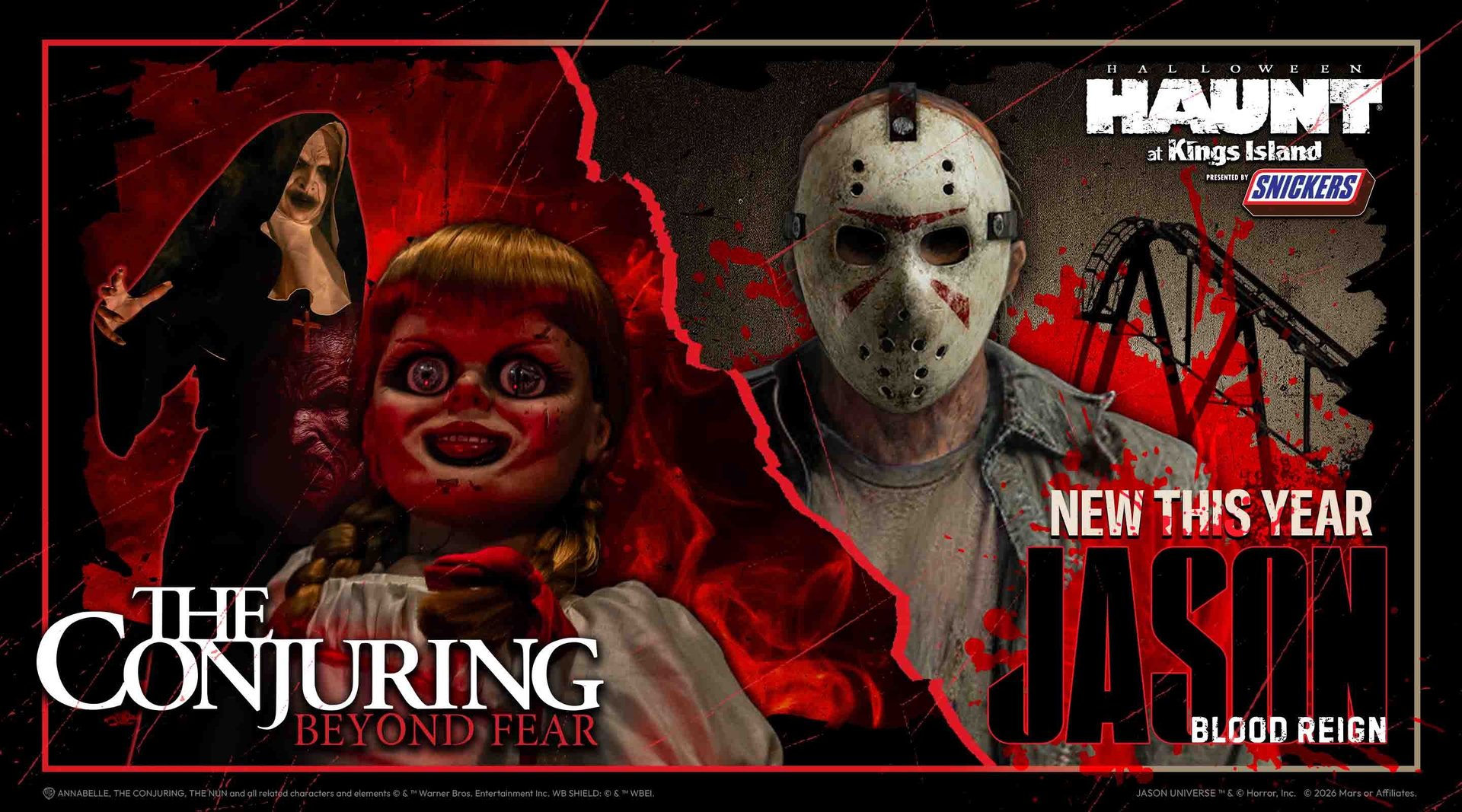 Halloween Haunt — Kings Island · Sep 25-Oct 31