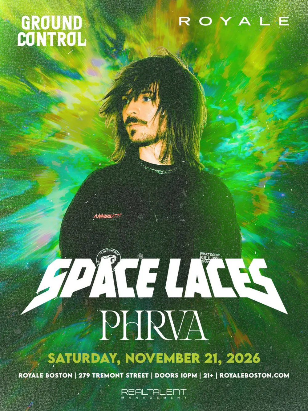 Space Laces, Phrva — Royale · Sat Nov 21