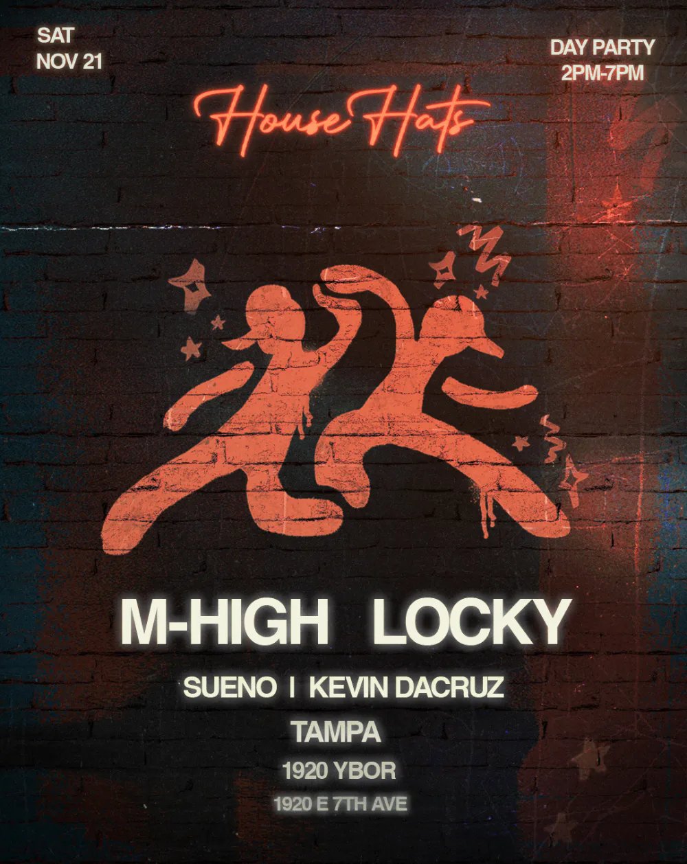 M-High, Locky — 1920 Ybor · Sat Nov 21