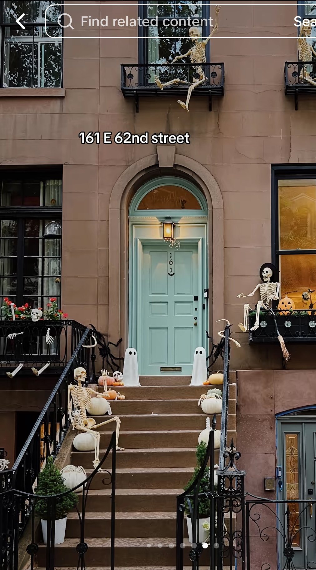 Balcony Skeletons Stoop