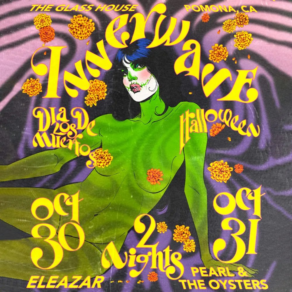 Inner Wave, Pearl & The Oysters, Twin Seas — Glass House · Sat Oct 31
