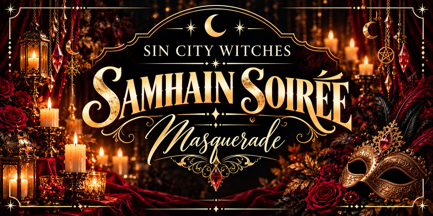 Sin City Witches Samhain Soirée — Neonopolis, Las Vegas · Fri Oct 30 · Evening · 21+ · $25