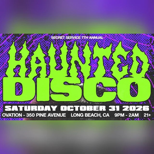 7th Annual Haunted Disco — Ovation Square, Long Beach · Sat Oct 31
