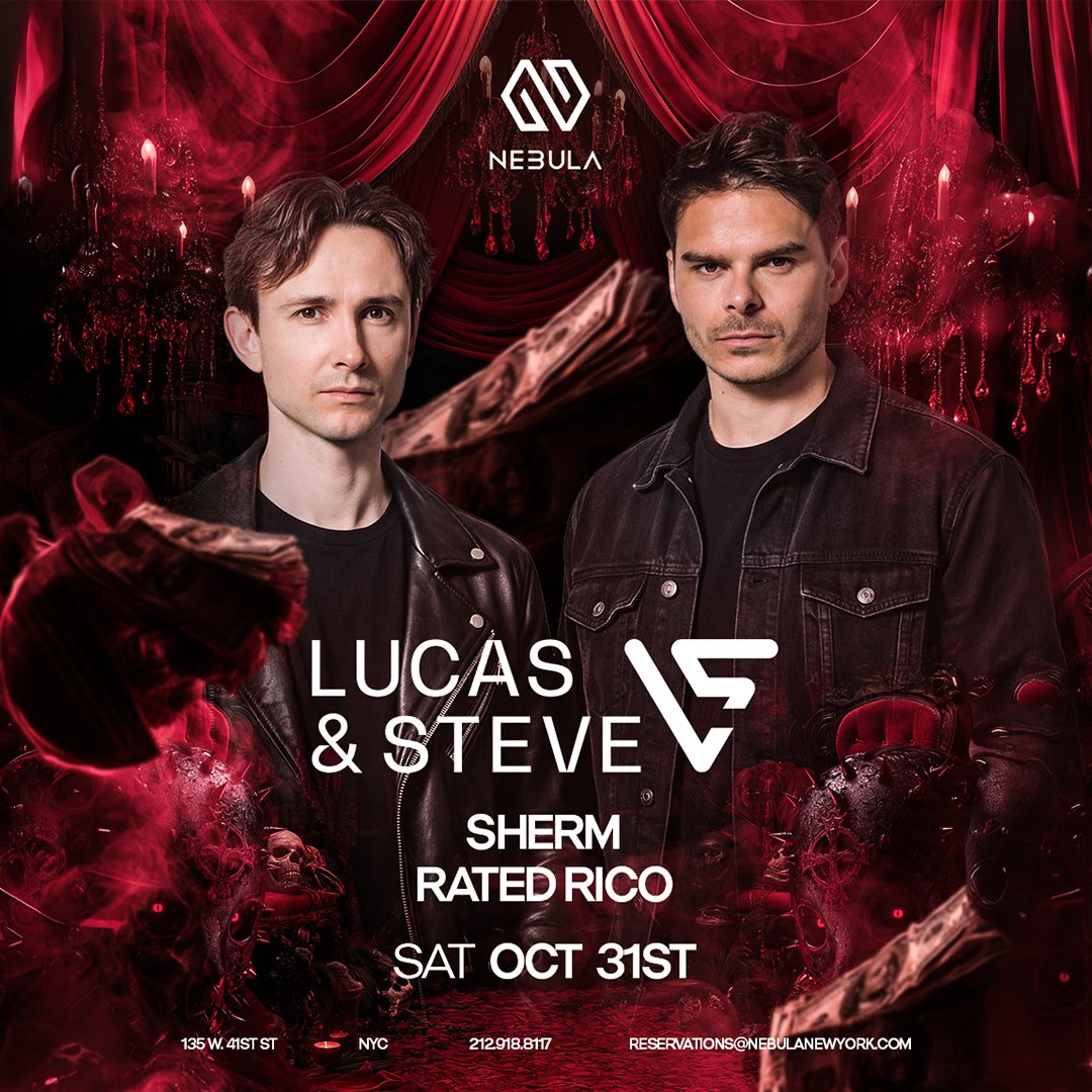 Nebula Halloween: Lucas & Steve — Nebula · Sat Oct 31 · 11pm