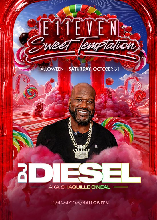 E11EVEN Halloween Night ft DJ Diesel (Shaq) — Oct 31