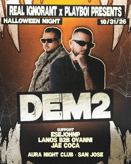 DEM2 — Aura San Jose · Sat Oct 31