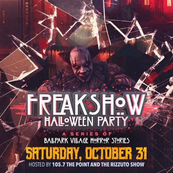 Freakshow Halloween Party: Ahmad The Prophet, Lunar Riot, Shawn Bonds — Ballpark Village · Sat Oct 31