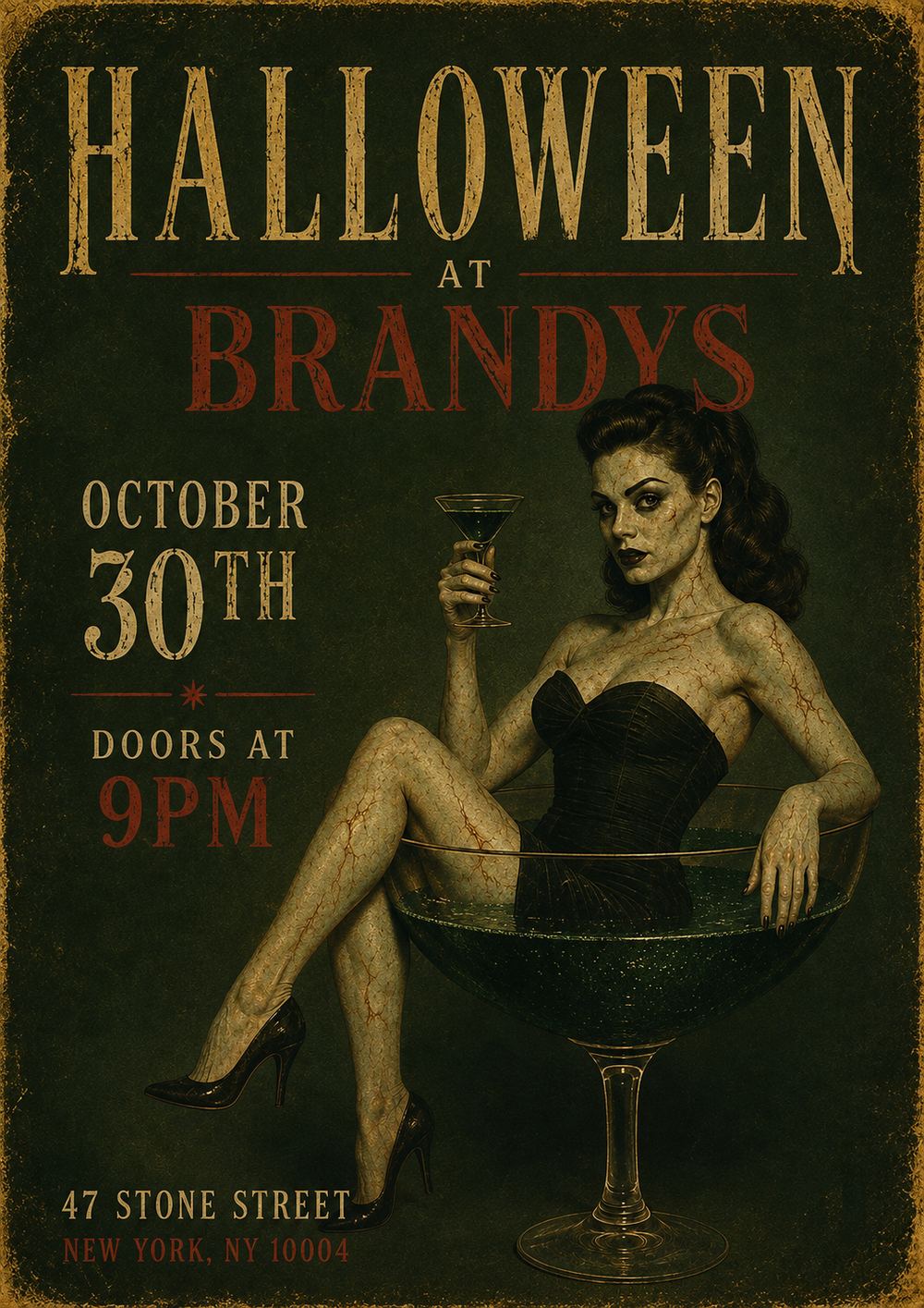 Halloween Night — Brandy's · Fri Oct 30 · 9pm