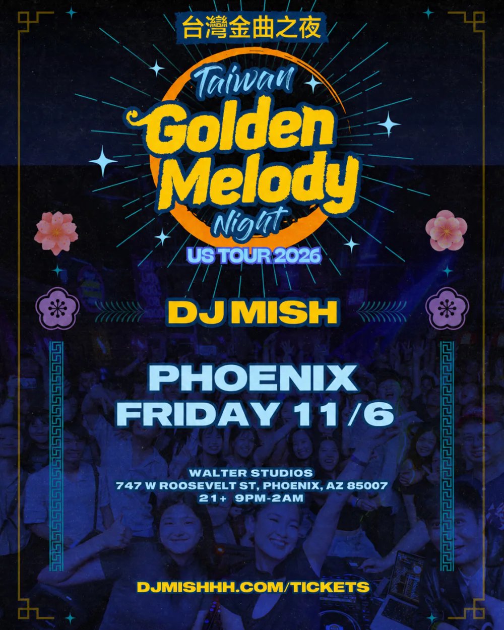 Taiwan Golden Melody Night: DJ Mish — Walter Studios · Fri Nov 6