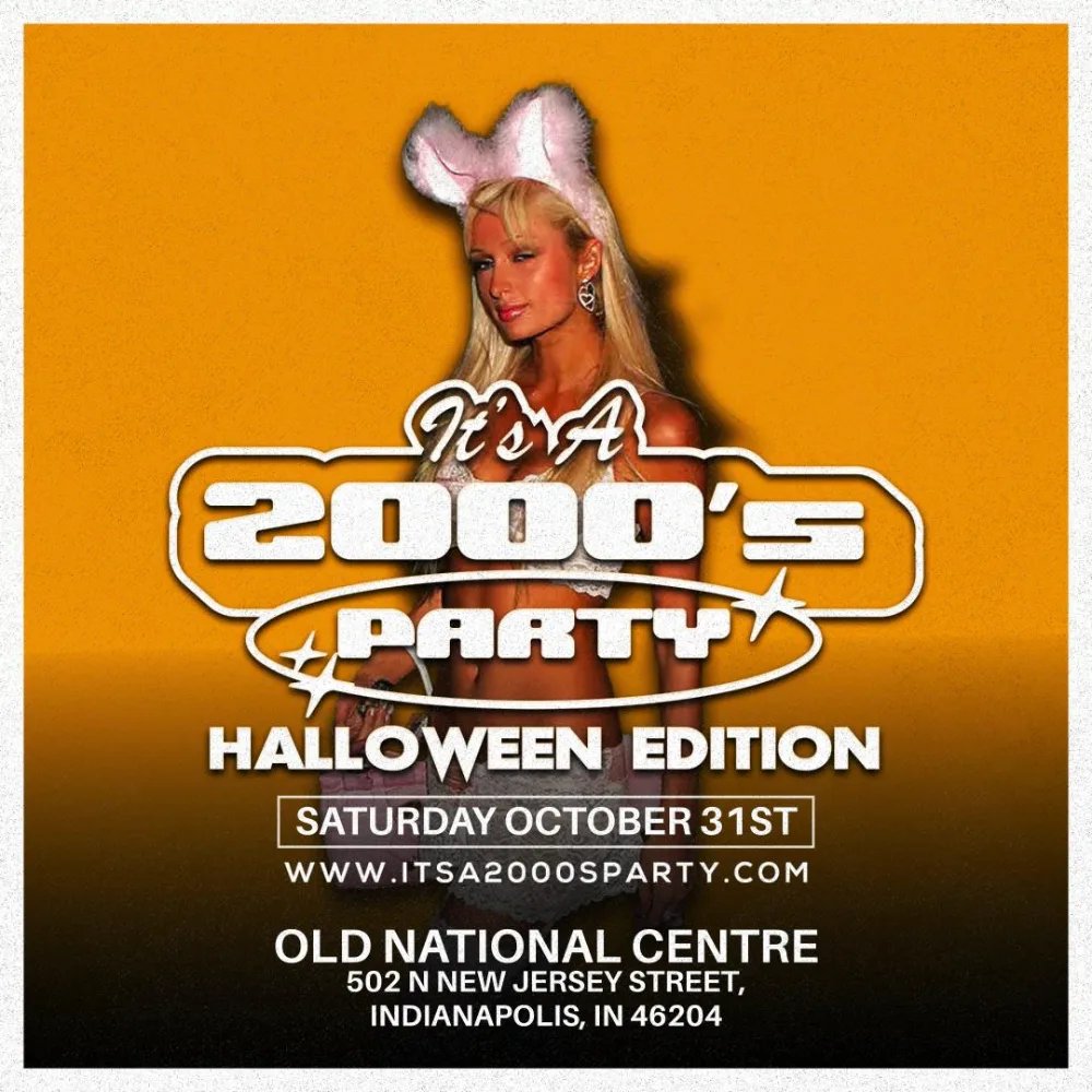 It's A 2000's (Halloween) Party - Indianapolis — Old National Centre · Sat Oct 31