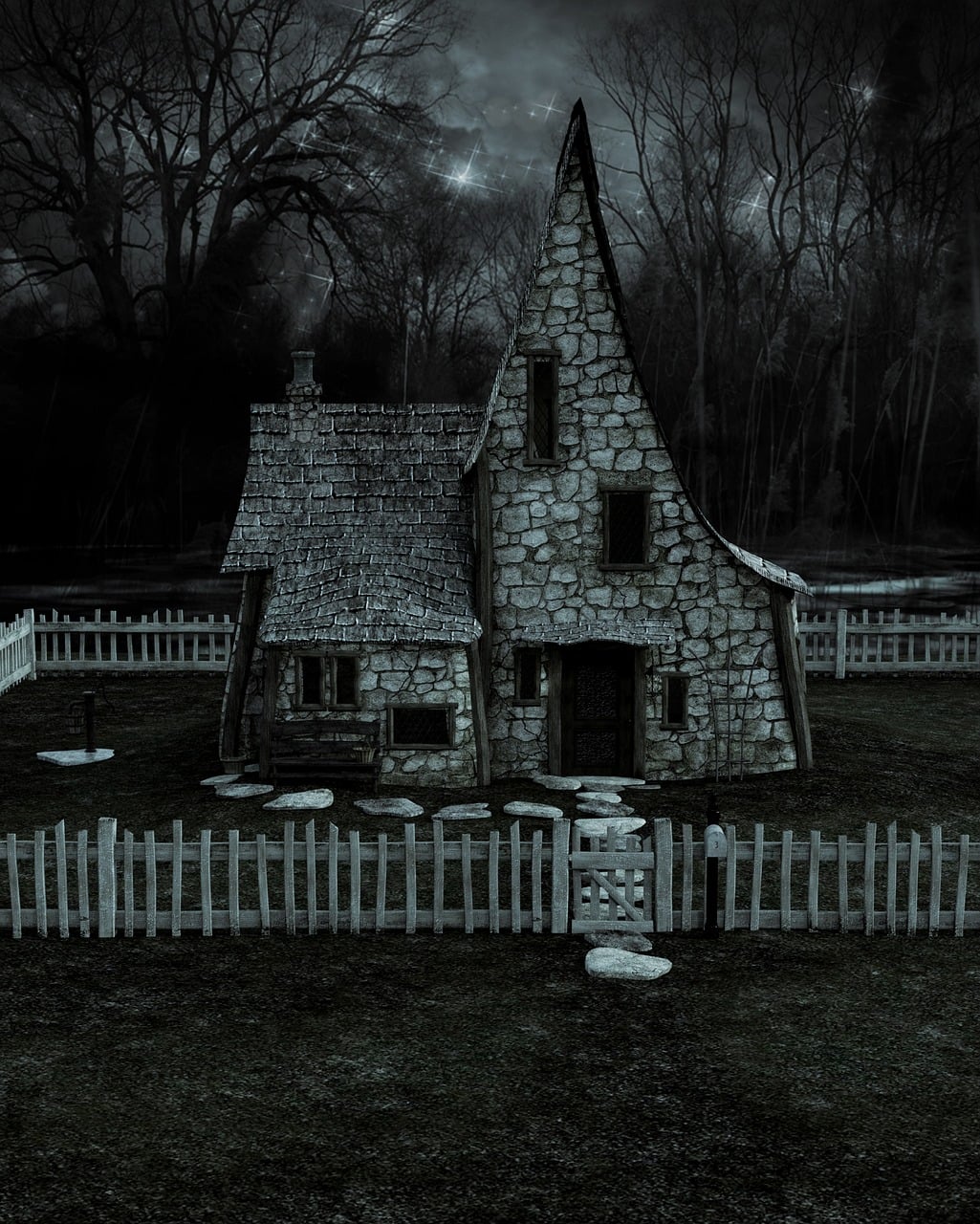 Spooky House On The Hill