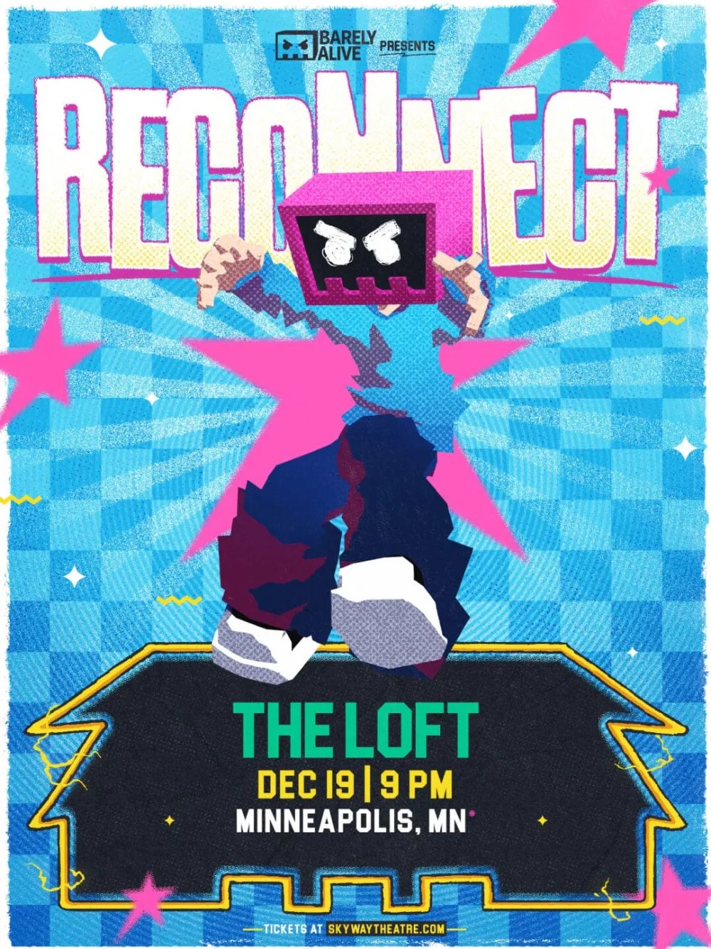 BARELY ALIVE — The Loft at Skyway Theatre · Sat Dec 19