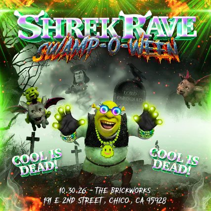 Shrek Rave — BrickWorks · Fri Oct 30