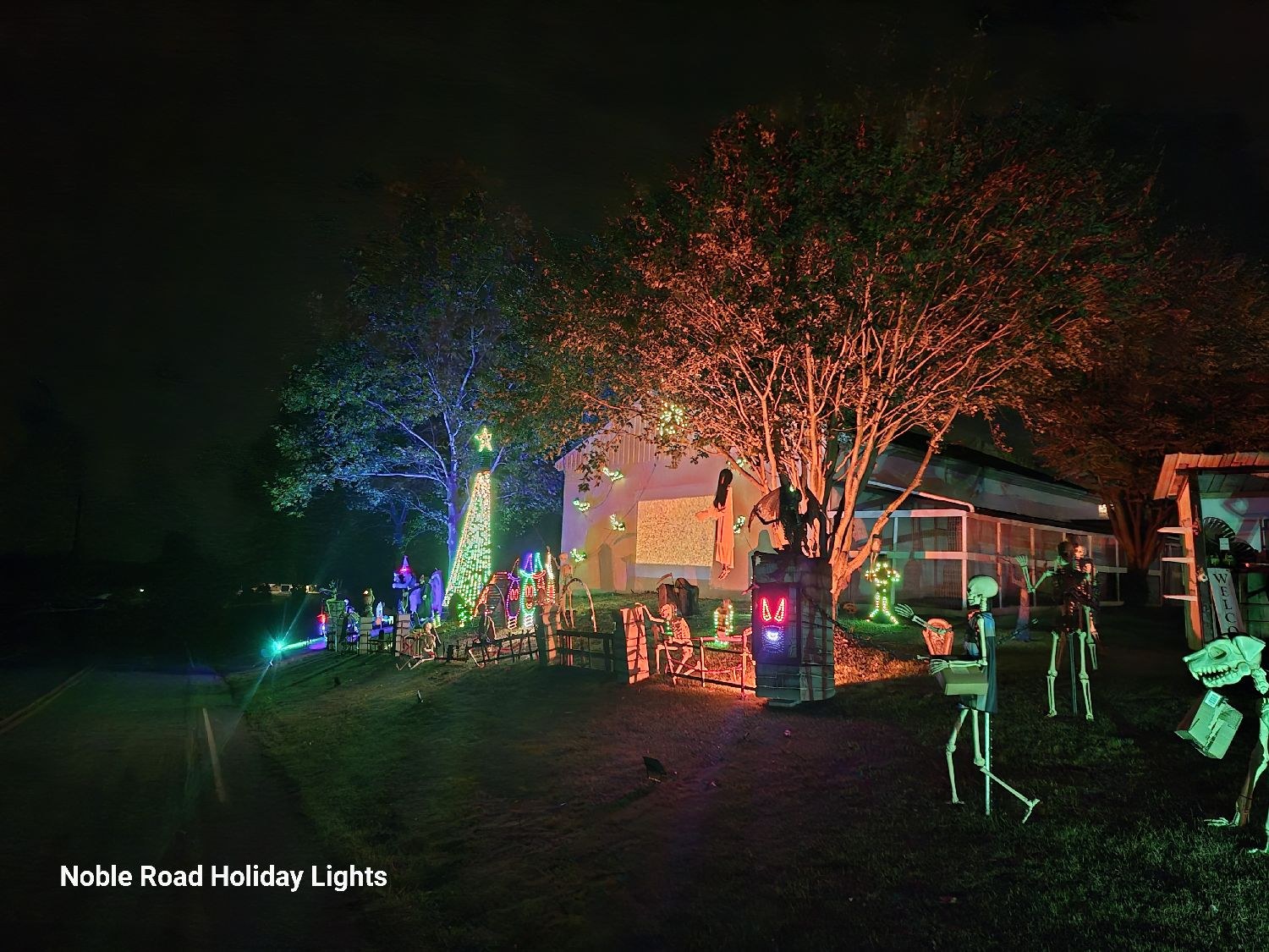 Noble Road Holiday Lights