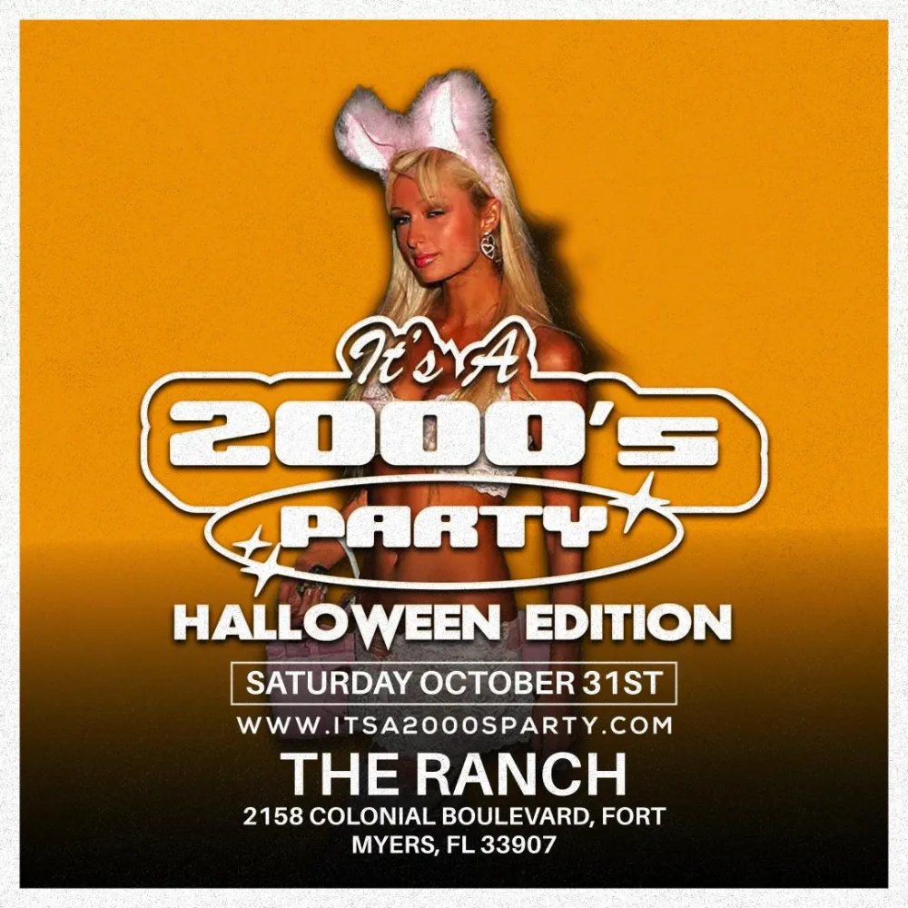 It's A 2000's (Halloween) Party - Fort Myers — The Ranch Concert Hall & Saloon · Sat Oct 31