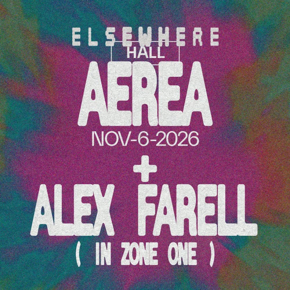 Aerea, Alex Farell — Elsewhere · Fri Nov 6