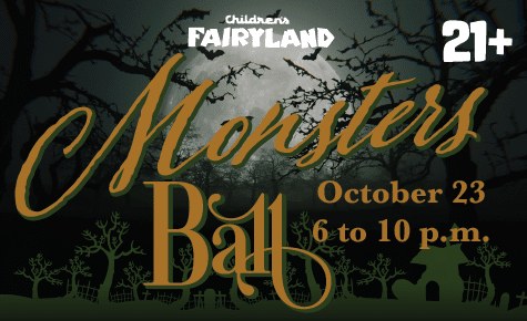 Monsters' Ball — Children's Fairyland, Oakland · Fri Oct 23 · 6–10pm · $28