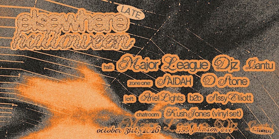 Elsewhere Halloween — Bushwick · Sat Oct 31 · 10:30pm · From $35 · 21+