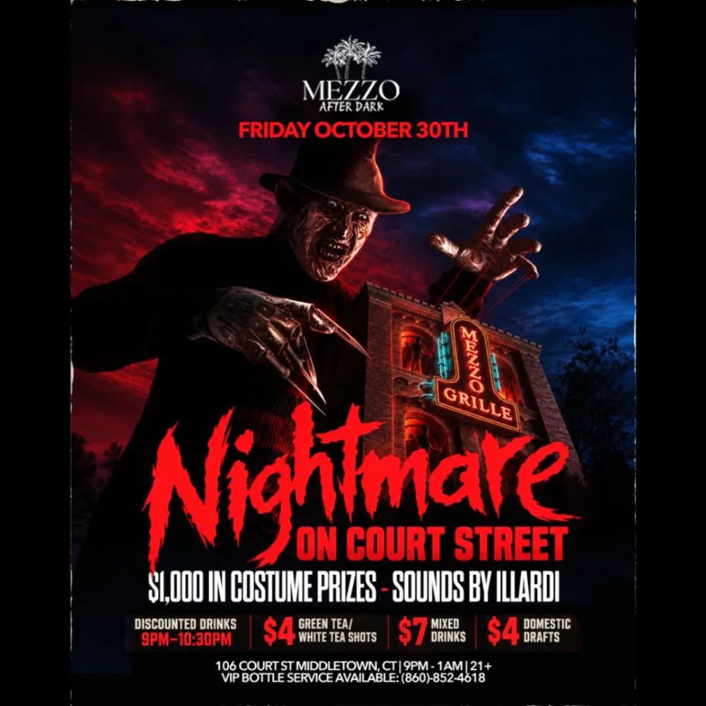 Nightmare On Court Street: Ilardi — Mezzo Middletown · Fri Oct 30