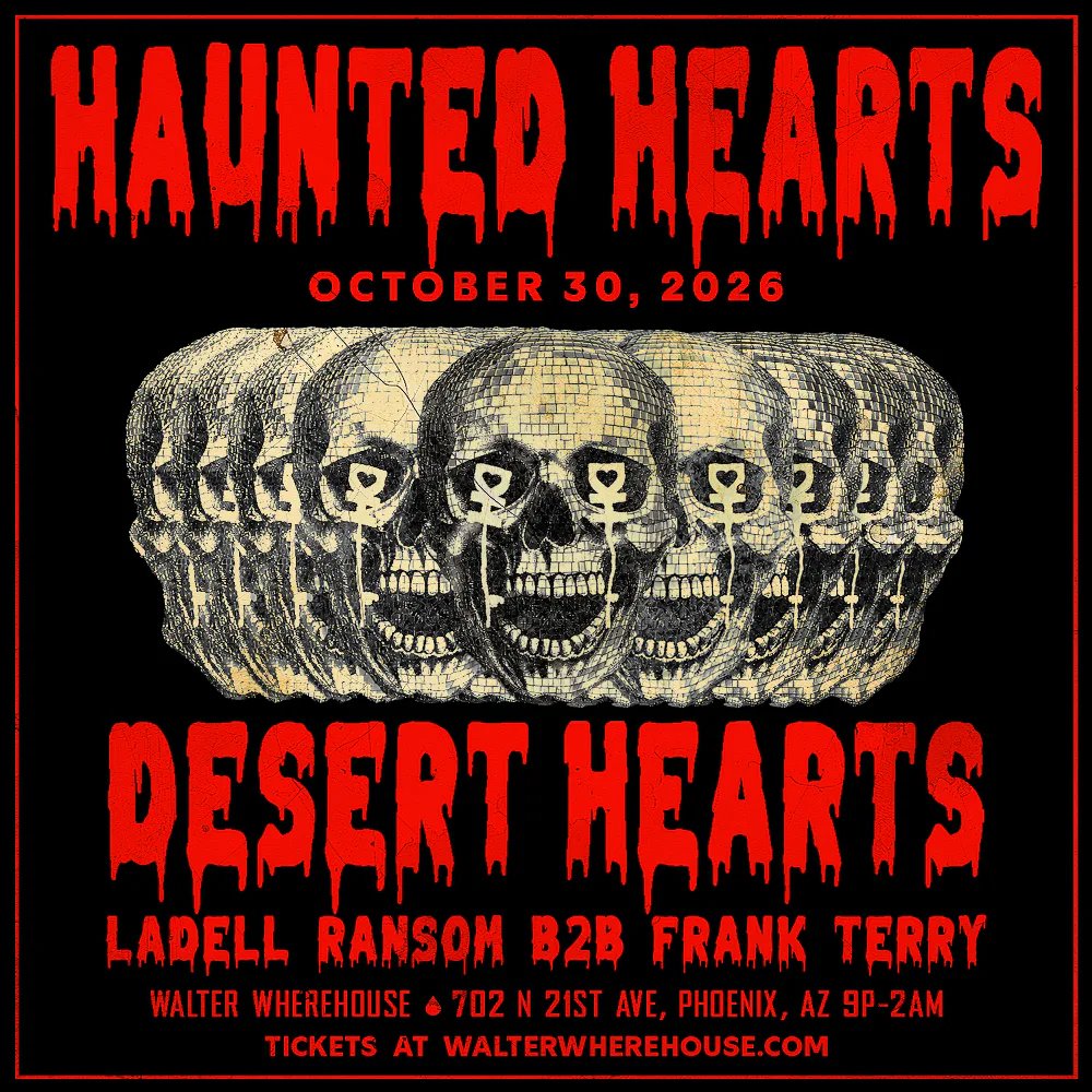 Haunted Hearts: Desert Hearts, Mikey Lion, Marbs, Alaskan Franks — Walter Where?House · Fri Oct 30