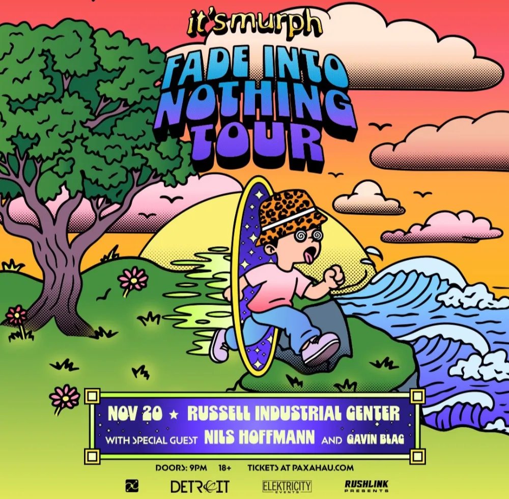 it's murph, Nils Hoffmann, Gavin Blac — Expo Hall at Russell Industrial Center · Fri Nov 20