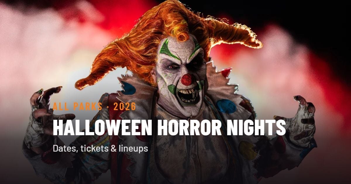 Halloween Horror Nights 35 — Universal Orlando · Wed Oct 28–Sun Nov 1 · 6:30pm–2am