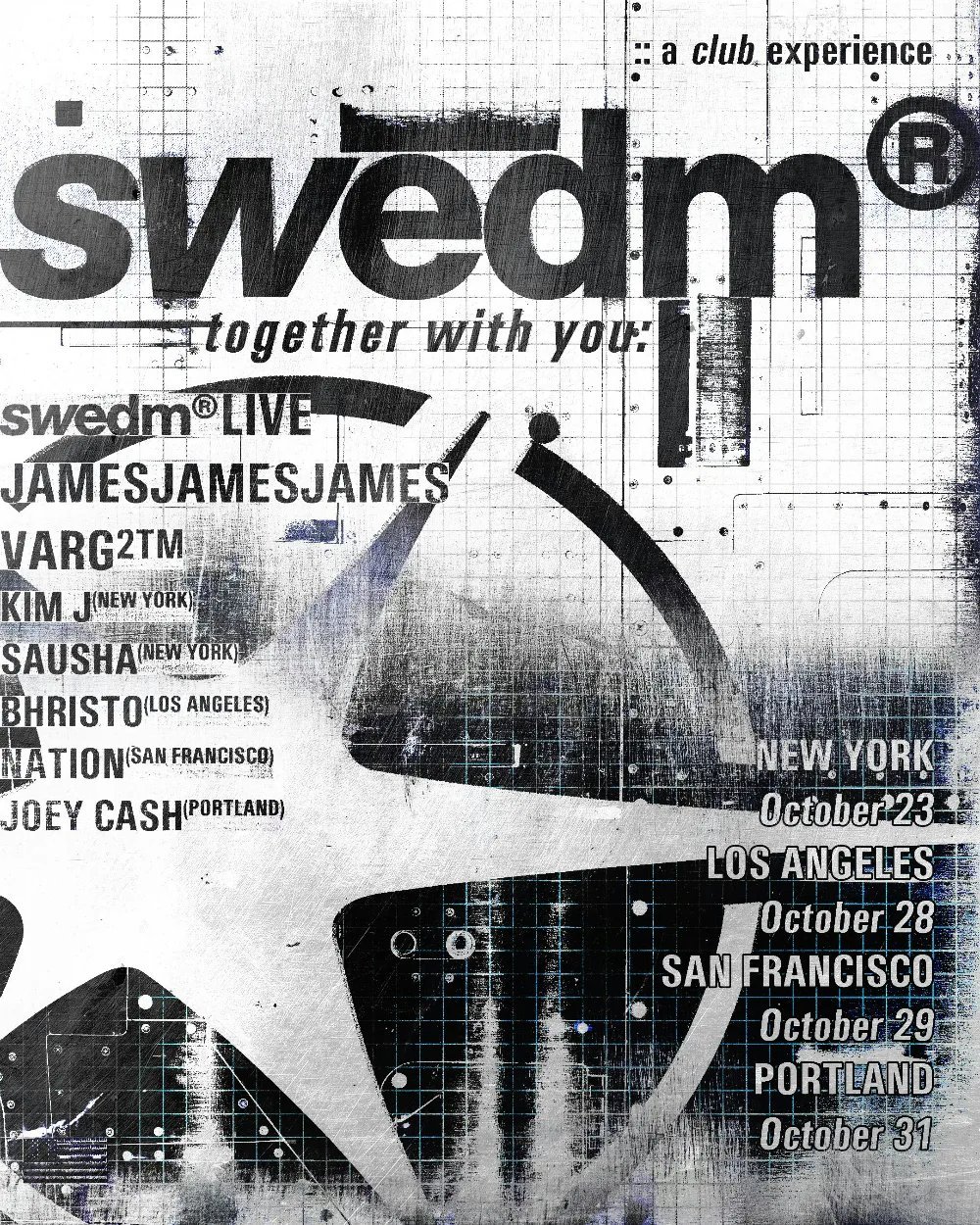 Minty Boi Presents: jamesjamesjames, swedm® — 1720 · Wed Oct 28