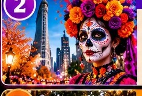 Día de Muertos at Flatiron Plaza — Flatiron North Plaza · Wed Oct 28 · 3pm–7pm · FREE
