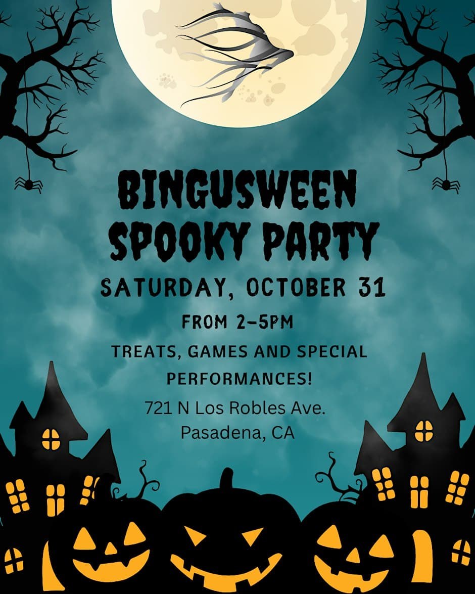 Bingusween Circus Party — Pasadena · Sat Oct 31