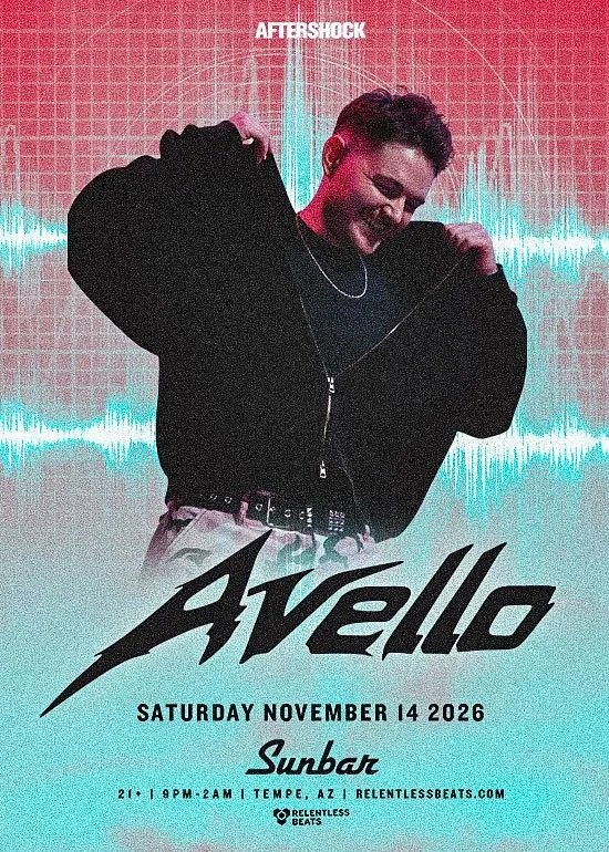 AVELLO — Sunbar Tempe · Sat Nov 14
