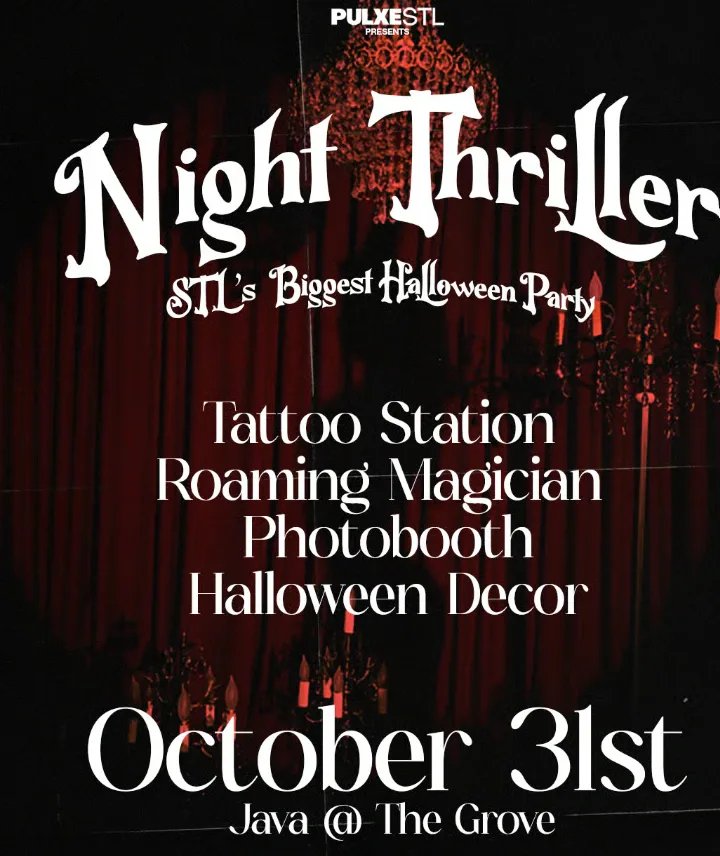 Night Thriller — Hot Java Bar · Sat Oct 31