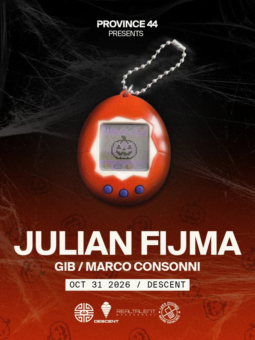 Province 44 Presents: Julian Fijma — Descent · Sat Oct 31