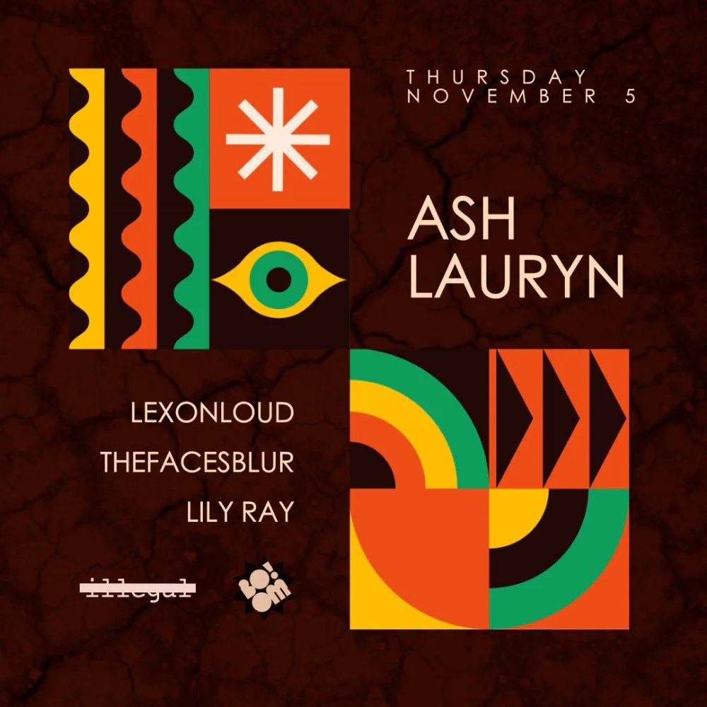 Ash Lauryn, LexOnLoud, thefacesblur, Lily Ray — BOOM Club · Thu Nov 5