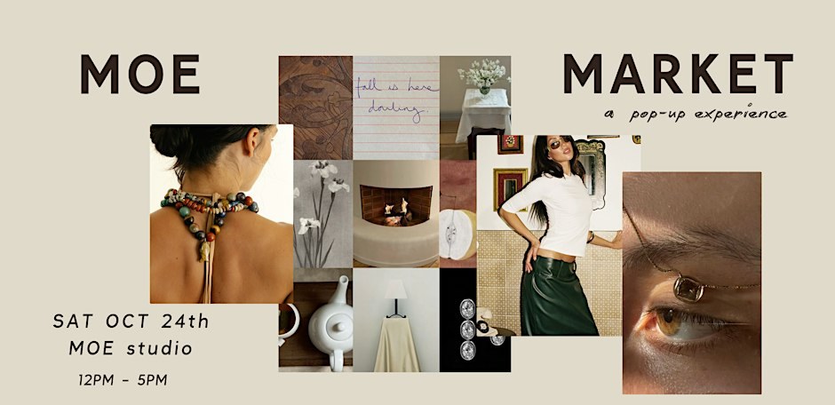 MOE Market Vol. 9 — MOE Studio, Miami, FL · Sat Oct 24 · 12:00–5:00 PM · Price not published