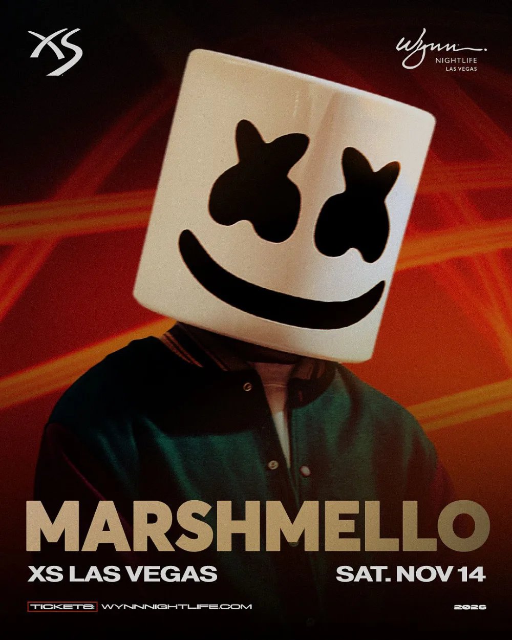 Marshmello — XS Nightclub · Sat Nov 14