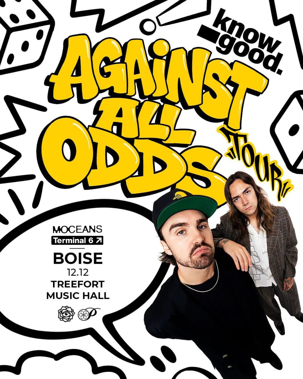 Know Good, Moceans — Treefort Music Hall · Sat Dec 12