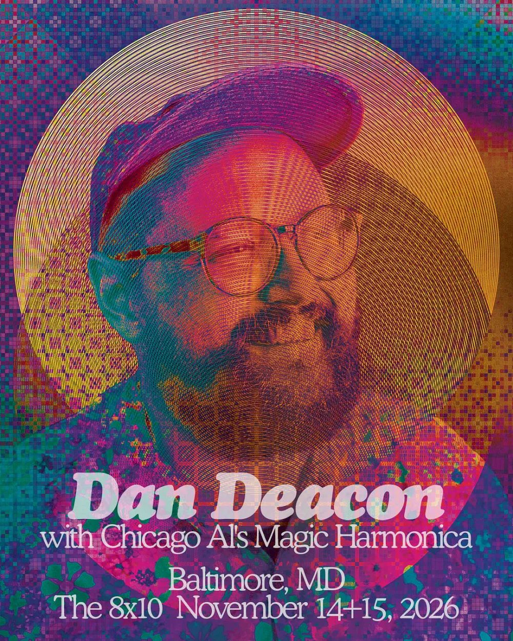 Dan Deacon, Harmonica — The 8x10 · Sat Nov 14