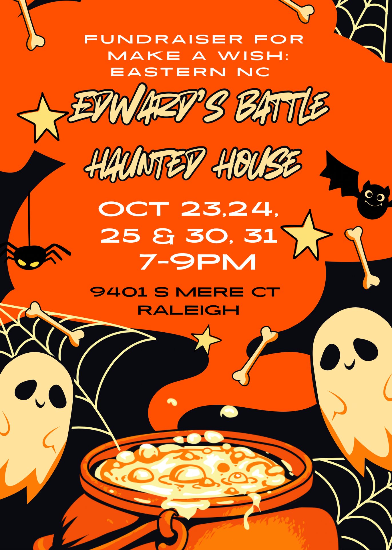 Edward’s battle haunted house