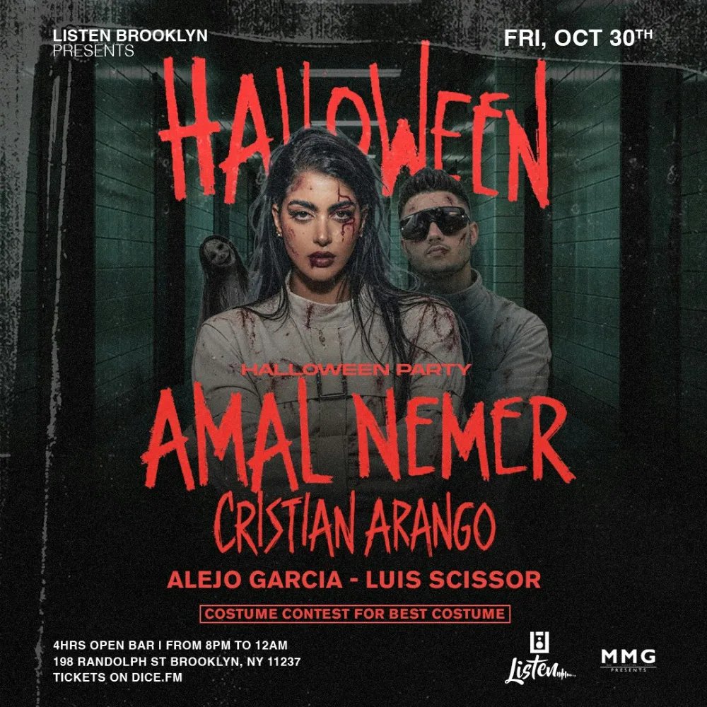 Amal Nemer, Cristian Arango — Listen Brooklyn · Fri Oct 30