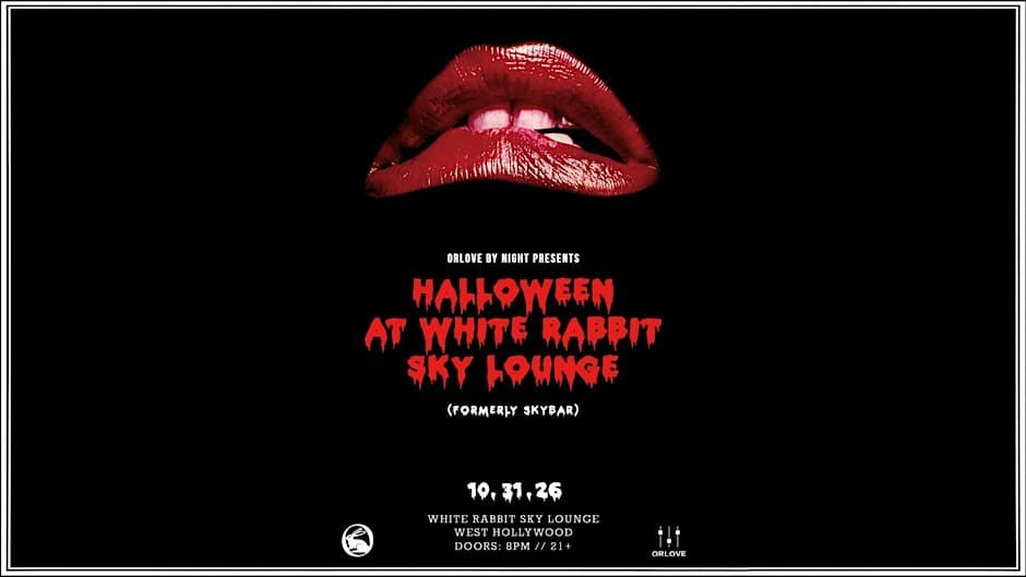Halloween — White Rabbit Sky Lounge · Sat Oct 31