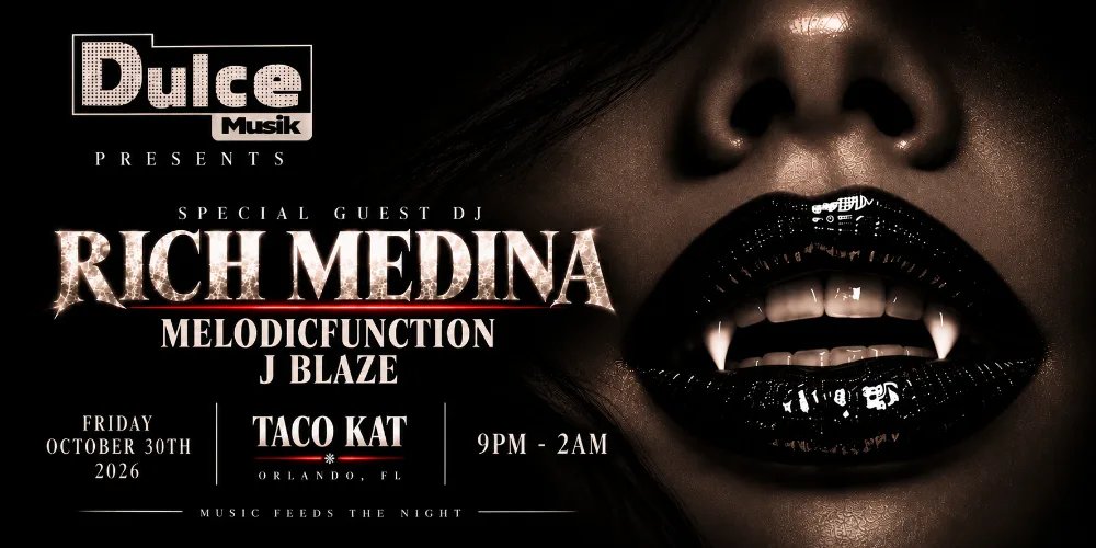 Rich Medina — Taco Kat · Fri Oct 30