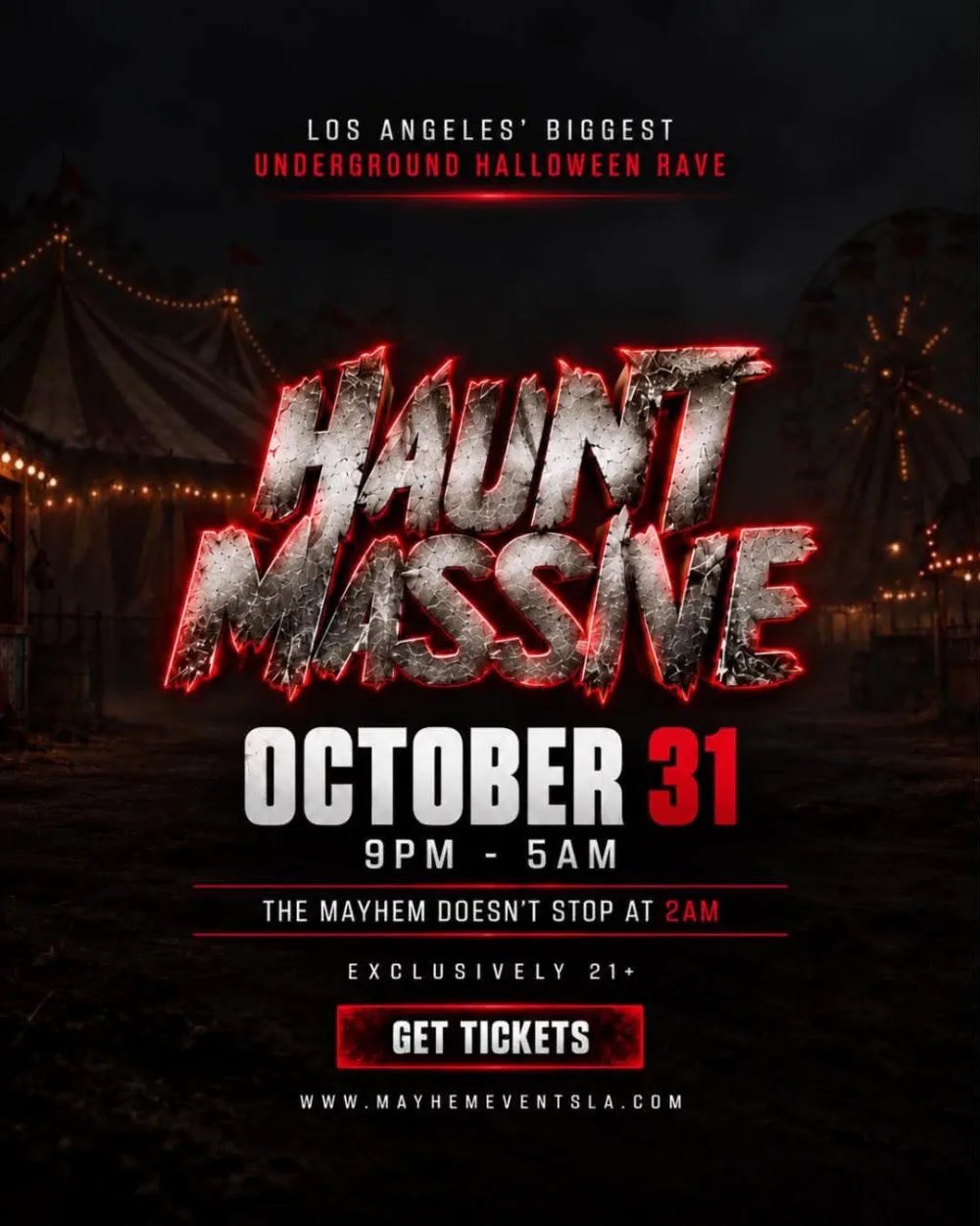Haunt Massive | 18th Annual — District 7 · Sat Oct 31
