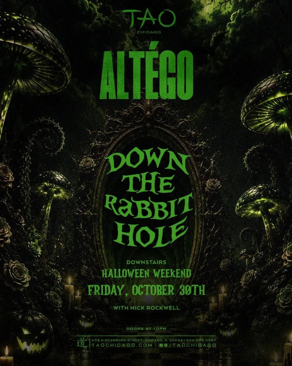 ALTÉGO — TAO Chicago · Fri Oct 30